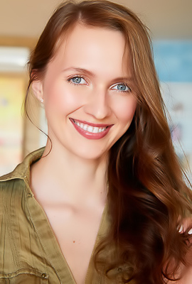 Stacy Cruz Her Long Brunette Hair Cascading Over Her Shoulders