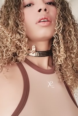 Valery Ponces teasing hairdryer whispers against wet curls