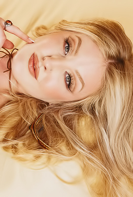 Lexi Mode Dominates in Choker and Denim on Silk Sheets