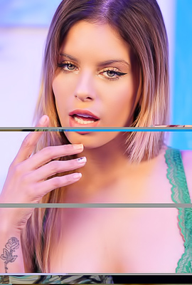 Nora Nova Tastes Pre-Cum Through Her Smirk