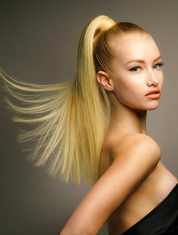 Models with ponytail hairstyles - Picture 06