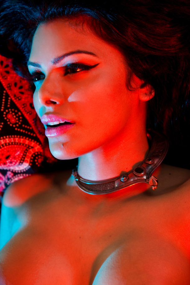 Busty Desi Sherlyn Chopra in Playboy - Picture 03