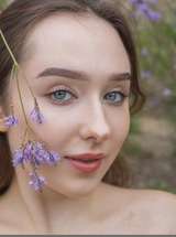 Bozhena Turns On In Field Showing Off Her Hairy Pussy And Perky Nipples - photo 19