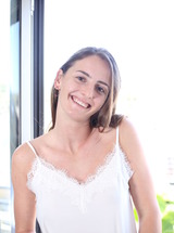 Anna Love Teases With Panties As She Spreads Her Legs Indoors Revealing Her Shaved Pussy And Perky Nipples - photo 04