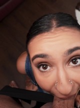 Hailey Rose Sucking Fat Cock  - photo 08