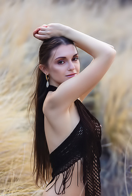 Monika May Naked And Free-spirited