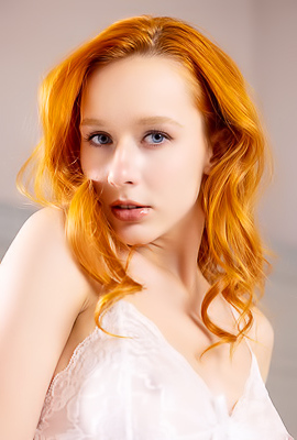 Lila Rouge Freckles Are Charming And Her Gorgeous Blue Eyes