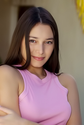 Stunning Brunette Shelena