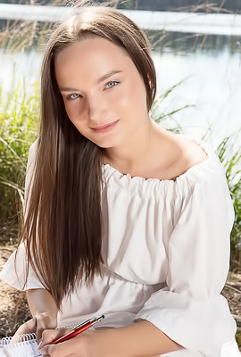 Deena Rolling Over To Flaunt Her Sexy Booty