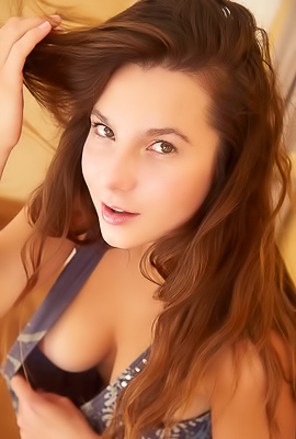 Belka Bends Over And Grabs Her Sexy Bubble Butt