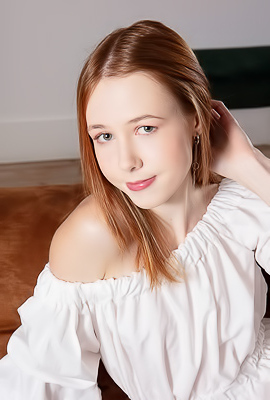 Lila Rose Naked And Parting Her Porcelain-pale Thighs Flirtatiously