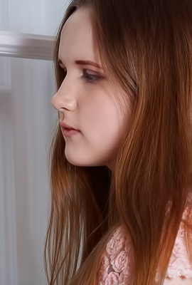 Alice Ns Hairy Pussy Becomes Reality In Dreamlike Scene
